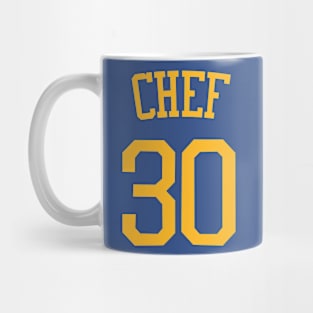 Steph Curry 'CHEF' Nickname Jersey - Golden State Warriors Mug